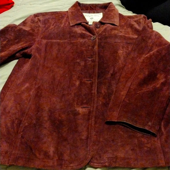 Ladies suede jacket - Picture 1 of 3